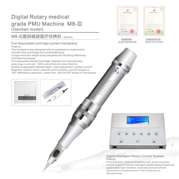 Digitcal Md8-III Kosmetische Tattoc Permanent Make-Cup Mikrocpigmentierung Maschine (M8-IcII)